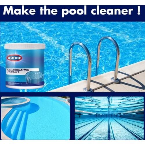 50g Swimming Pool Cleaning Tablets Multifunctional Cleaner Tablets Disinfection Pills Chlorine Tablets Water Disinfection Tool