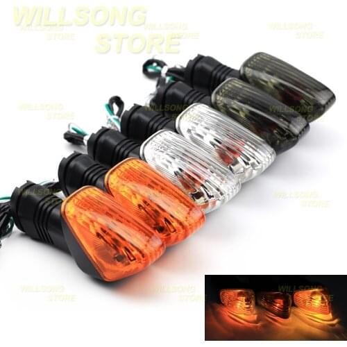 Rear Turn Signal Lights Blinker Lamp Indicator For KAWASAKI NINJA ZX6R ZX6RR 636 600 ZX10R/RR NINJA 650R/1000 Motorcycle
