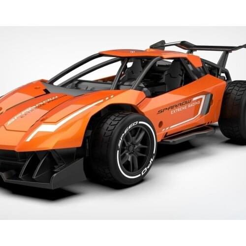 High-speed drift racing boy children remote control car off-road alloy car model rechargeable metal car
