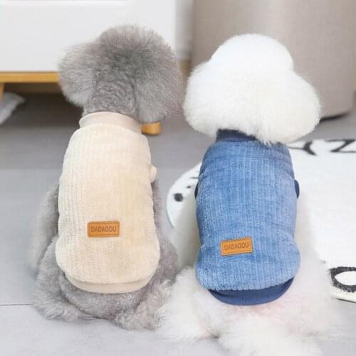 Winter Dog Clothes Pets Outfits Warm Clothes for Small Medium Dogs Costumes Coat Pet Jacket Puppy Sweater Dogs Chihuahua