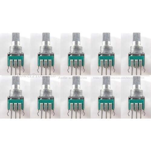 10pcs/lot DCS1091 Rotary pour potentiometre TRIM SWITCH For PIONEER DJM400 DJM 400