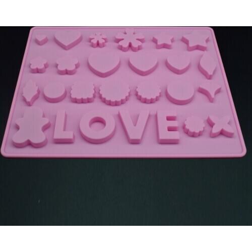 3D Heart Form Jewelry Silicone Mold Loving Heart Moulds Kitchen Baking Cake Decorating Tools