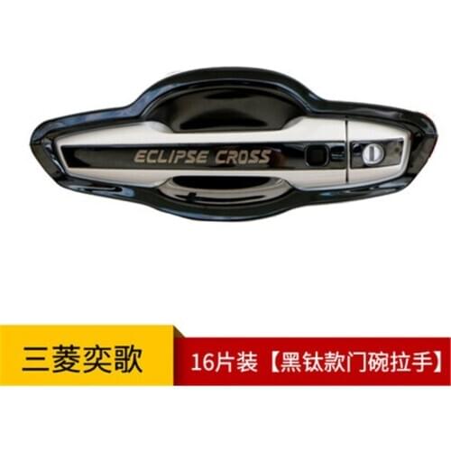 304 stainless steel Car door handle door bowl decoration paste trim for 2018 2019 Mitsubishi Eclipse Cross Car styling
