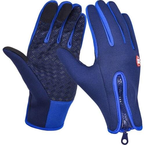 Weweya 2018 Black Men Gloves Fashion Spring Windproof Gloves Warm Gloves For Women Classic Waterproof Glove