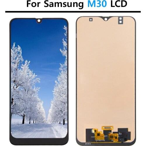 6.4'' Display For Samsung Galaxy M30 M305F Replacement Assembly Display With Touch Screen Digitizer For Samsung M30 LCD