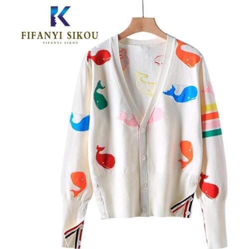 Женские трикотажные кардиганы FIFANYI SIKOU China At AliExpress