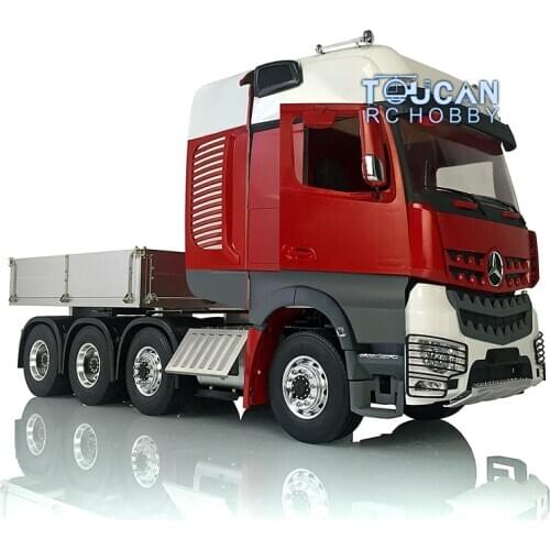 LESU Metal Chassis Actros RC 8x8 Tractor Truck Motor 1/14 DIY Model THZH0865