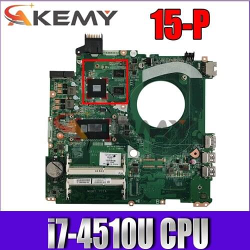 For HP Pavilion 15-P Laptop Motherboard 766472-501 766472-001 DAY11AMB6E0 With I7-4510U CPU 840M 2GB GPU 100% Tested Fast Ship