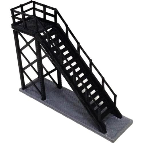 Train Railway Model Scene HO Ratio 1:87 Maintenance Station For Building Materails