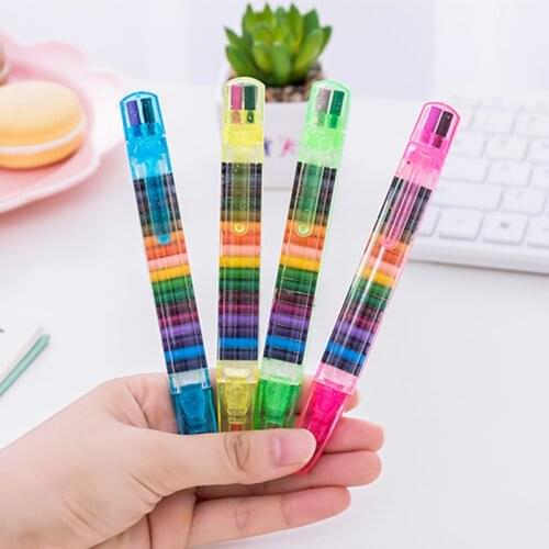 MROOFUL Crayons For Drawing