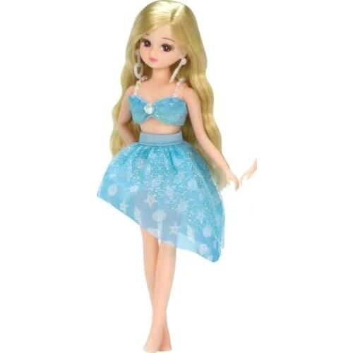 30cm Doll Dress Fashion Clothes suit for licca For Barbie Doll for blythe Accessories Baby Toys Best Girl' Gift