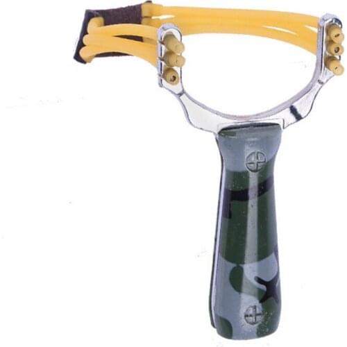 Sling High Precision Shooting Hunting Slingshot Stainless Steel Slingshot Outdoor Sports Aiming Catapult Powerful Archery Bow