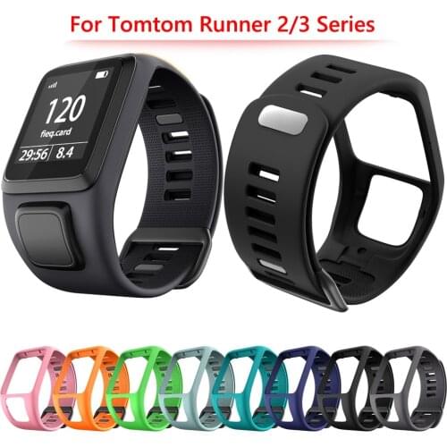 Replacement Wrist Watch Band Straps For TomTom Runer 2/3/2 Cardio Sport Watch Tomtom Adventurer/Golfer 2/Spark/3 MusicBracelet