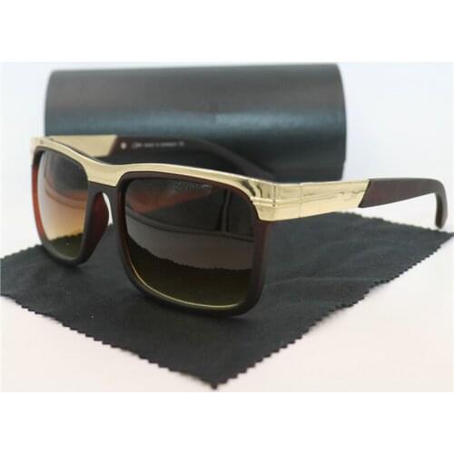 Fashion Metal Retro UV 400 Women Men Sunglasses Sun Glasses Vintage Round Metal big size MOD6007 sunglasses women with box