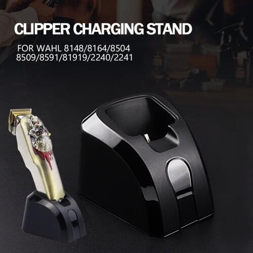 Hair Clipper Charging Stand Barber Accessories Clipper Base Dock Charging Stand Suitable For Wahl 8148/8591/8504 Clipper Tools