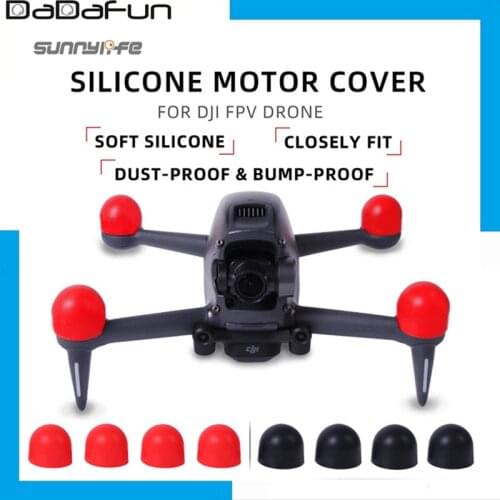 4Pcs/Set Motor Protectors Silicone Motor Protective Cover Guard Caps for DJI FPV Drone
