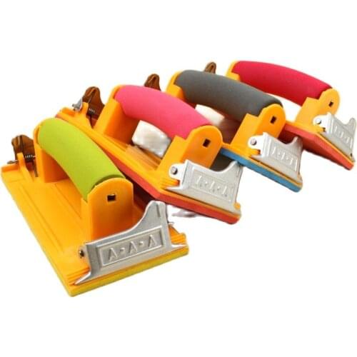 1Pc Sandpaper Holder Grinding Polished For Walls Woodworking Polishing Sand Frame Abrasive Tools Handheld Sandpaper