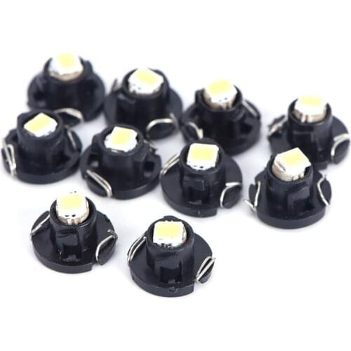 10 Pcs Car Instrument Light T3 T4.2 1210 3528 T4.7 5050 1 SMD LED DC12V Auto Dashboard dash Lamp Cluster Bulbs Car Accessories