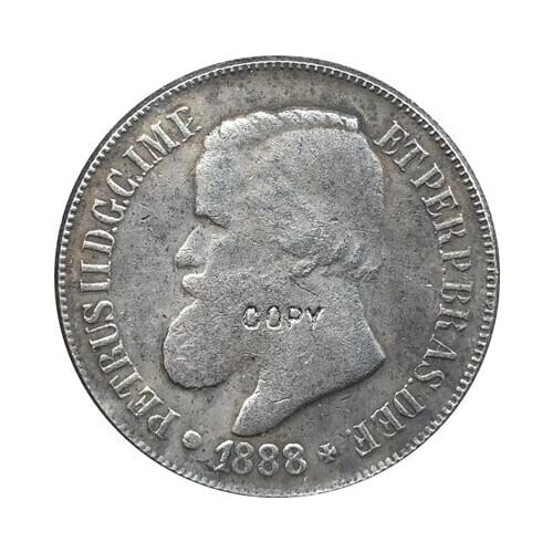 1888 Brazil 500 Reis coins COPY