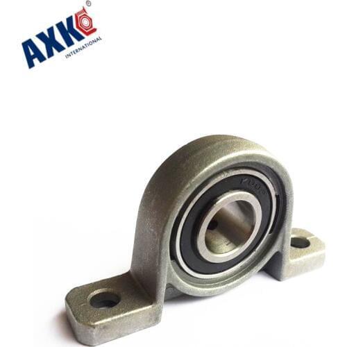 2pcs Pillow Block Bore Kp001 12mm Inner Diameter Zinc Alloy Metal Ball Bearing 12mm Kp001