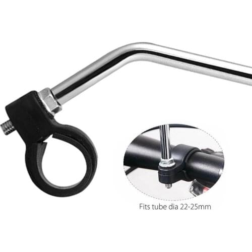 2Pcs Bicycle Bike MTB Handlebar Adjustable Rear View Side Mirrors Replacements