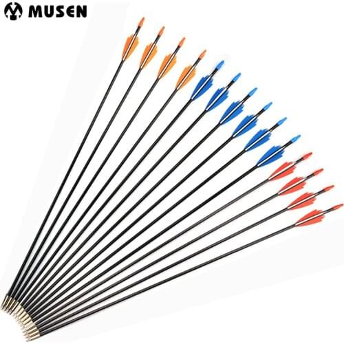 31 Inches Fiberglass Arrow Spine 700 Outer Diameter 7.0 mm for Recurve Bow Archery Hunting Shooting