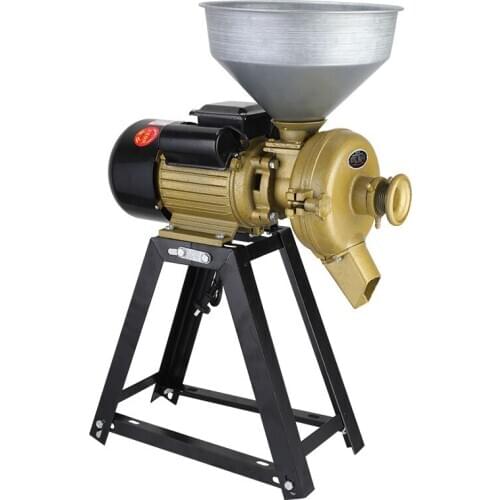 3500w 150 type multi-function grinder bean grinder rice pulper corn grain beater steel grinder wet and dry
