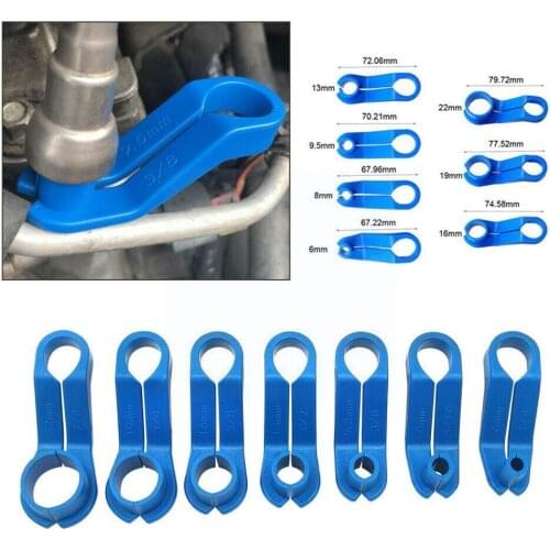 7pcs Car Fuel Line Disconnect Set Replacement ​Fuel Auto Disconnect Disconnect Tool Angled Line Tool Lines Tools Set AC Obl D4G6