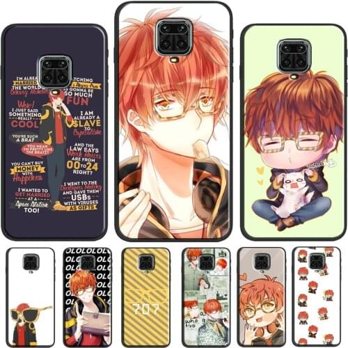 Mystic Messenger 707 Case For Xiaomi Redmi Note 8 9 Pro Note 9S 8T 9 9C 9A 9T Cover For Redmi Note 10 Pro Shell