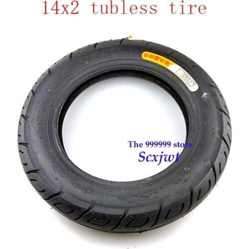 CTS 14 inch Vacuum Tubeless Tire 3.00-10 / 14x3.2 fits Electric vehicle Electric Scooters e-Bike 14x3.2 300-10 Explosion-proof