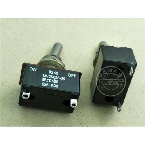 Hot spot MS25098-30 ON-OFF 2pin one side reset switch button switch