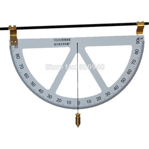 Gradiometer Clinometer Angle Ruler Adjustable Triangle Measure Tool Protractor Tilt Gauge