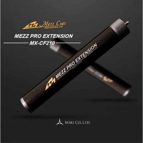 Original MEZZ Pool Cue Extension Pool Kit EXC Billiard Cue Extension Carbon Fiber Billiard Supplies 70 Gram MEZZ Cue Extension