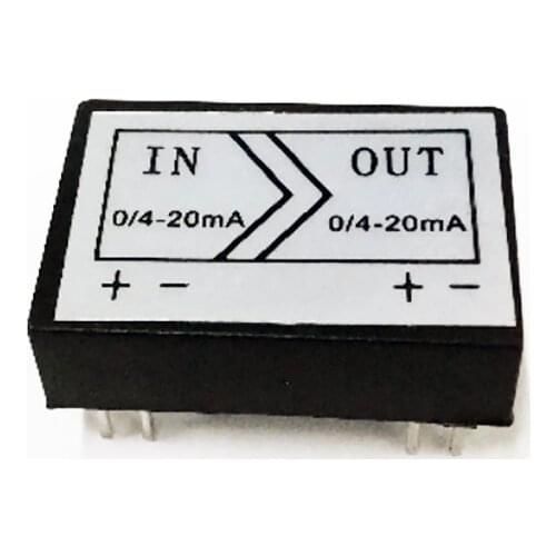 Loop Powered Current Isolator 0-20mA 4-20mA Source Signal Converter Module for 2-wire Transmitter