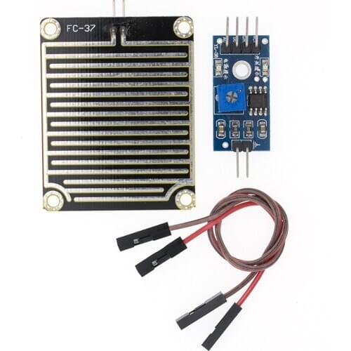 Snow/Raindrops Detection Sensor Module Rain Weather Module Humidity For Arduino