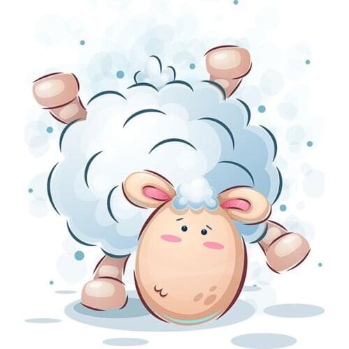 Cartoon cute animal DIY Appliques Garment Accessories Patches for clothing Heat-sensitive patches Heat Transfer PVC Patch