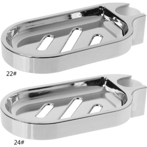 Wall Mounted ABS Soap Box Slide Bar Soap Dish Holder Replacement Soap Pallet -KB