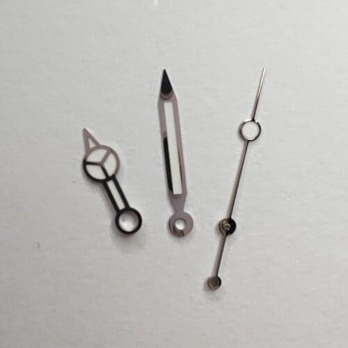 Nh35 hands pointer Silver needle green luminous, Watch accessories,suitable for nh35, nh36 movement A40