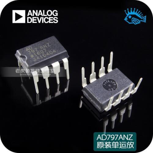 1pcs Brand new original AD797ANZ DIP8 single op amp fever audio hifi operational amplifier