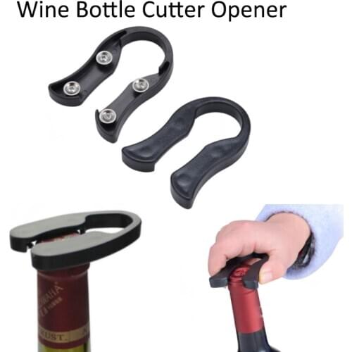 Can Opener Accessory Powerful Beverage Supporting Cutter Topless Safety Wine Bottle Opener Manual Professional Bar Tool Barware
