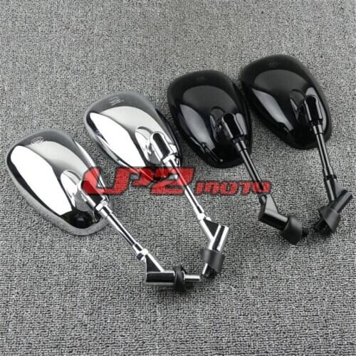 A Pair Motorcycle Side Mirrors Modification Accessories Simple Installation Universal for Yamaha XV1700 XV1600 XV750 XV535 XV400