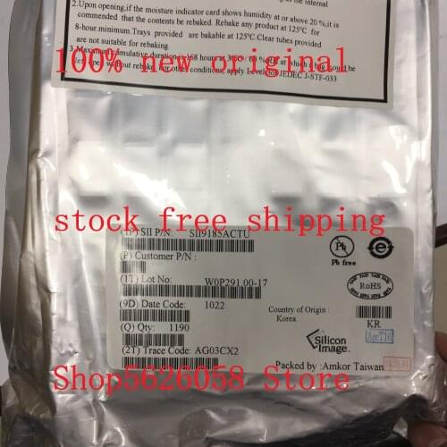 SII9185ACTU SI19185ACTU QFP 100% new original 2PCS/LOT STOCK