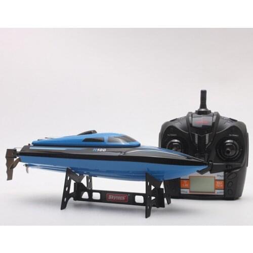 H100 2.4G Water Cooling High Speed RC Boat Remote Radio Control Racing Speed Boat With LCD Screen Gift For Kids