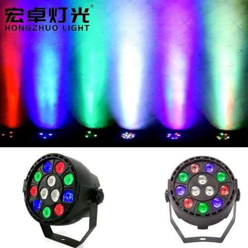 Led Up Lighting Rgbw Led Par Lights 12W X 3 Led Dmx Wash Par Can Stage Lighting Super Bright For Wedding Dj Event Party Show