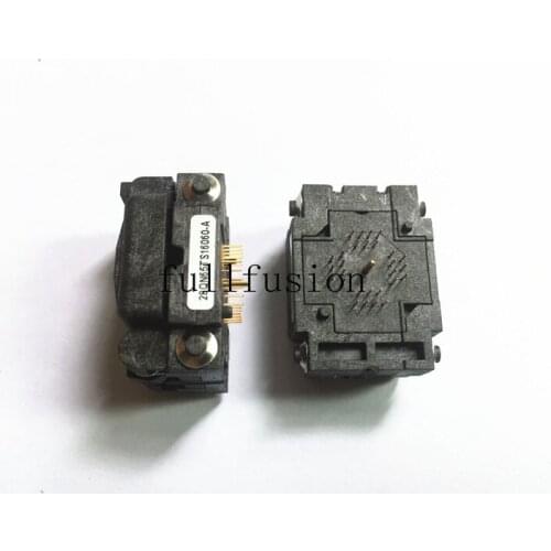 28QN65TS16060 QFN28P IC Test Socket 0.65mm Pitch 6X6mm Burn in Socket