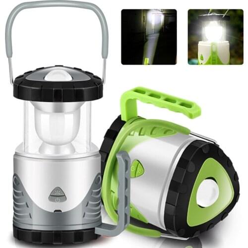 Outdoor Telescopic Camping Light Portable USB Rechargeable LED Super Bright Emergency Lamp Hanging Lantern for Fish Hunt