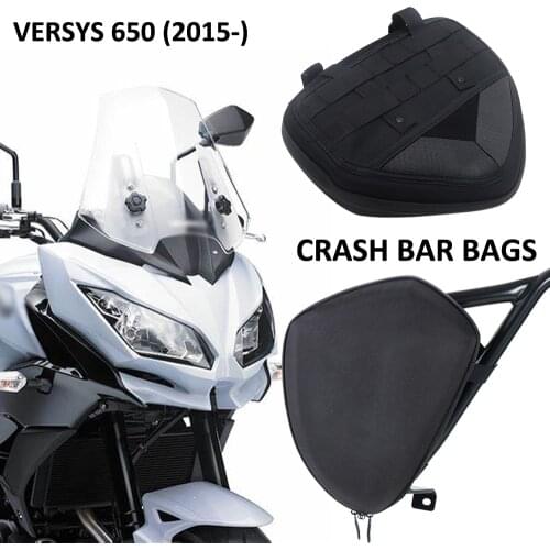 2015-up Versys650 Motorcycle FOR KAWASAKI VERSYS 650 Crash Bar Bags Waterproof Repair Tool Placement Bags