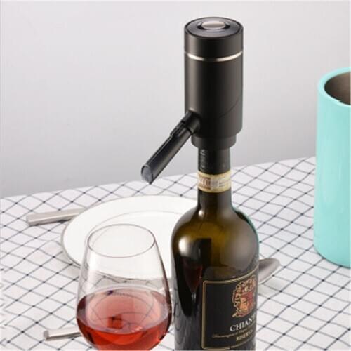 Auto Electric Decanter Quick Wine Aerator USB Portable Wine Pourer Home Office Bar One-Touch Red Wine Dispenser