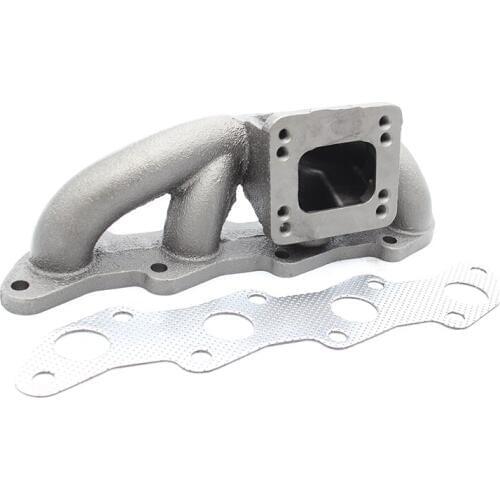 Cast Iron Manifold For Niss@n 89-98 240Sx Ka24De Bolt On T3/T4 Turbo 35/38mm Wastegate