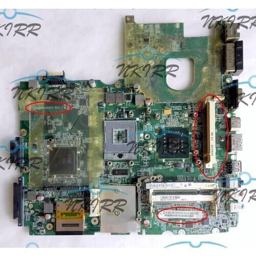 DA0ZK2MB6F1 DA0ZK2MB6E0 MBASR06002 31ZK2MB0010 PM45 MXMII DDR2 motherboard for Acer Aspire 6930 6930Z 6930G 6930ZG AS6930